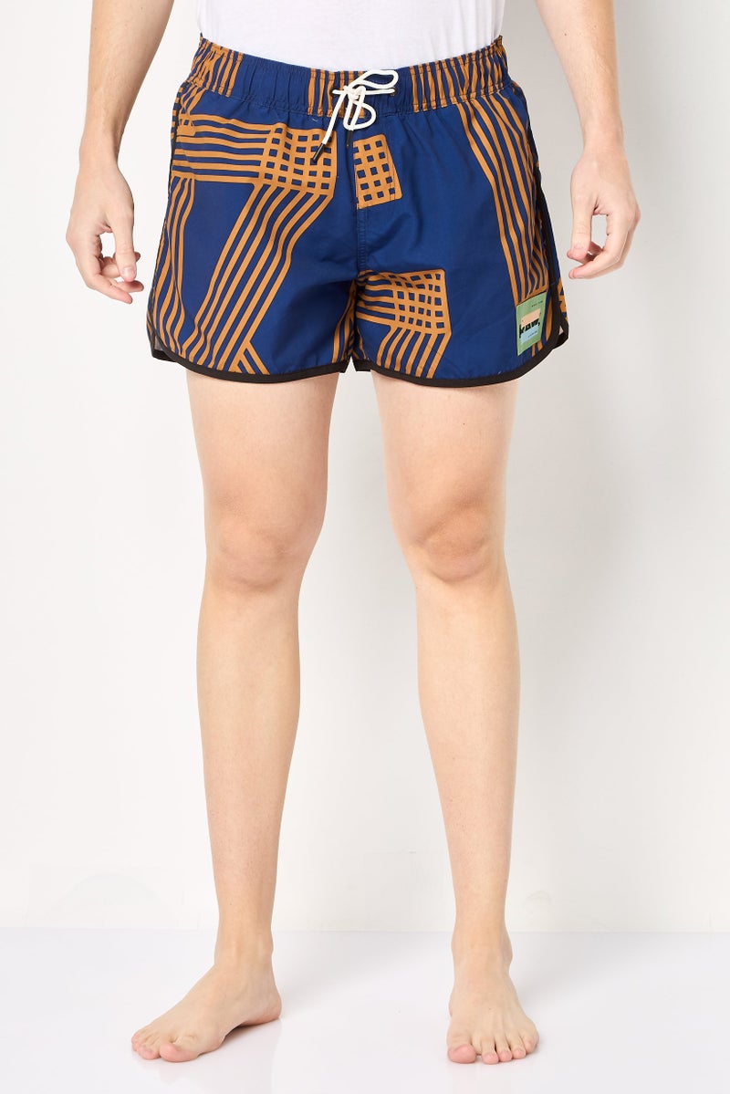 G-Star RAW Men Allover Print Board Shorts, Multicolor - Image 1