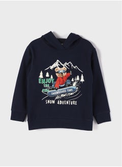 LC WAIKIKI Comfortable Fit Hooded Boy's Sweatshirt  - Image 1