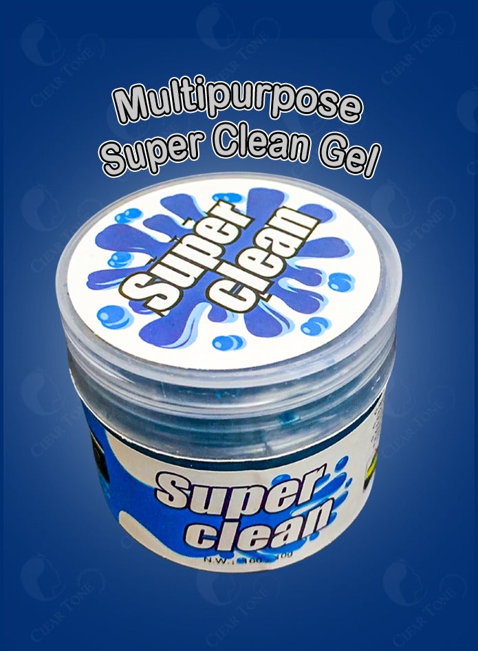 Very Handy Super Clean Gel Remove The Dust From Car Interior Like AC Vents I Dashboard I Steering Wheel I Laptop I Keyboard I Electronic Devices I Household Items and Office Supplies I Blue Color - Image 5