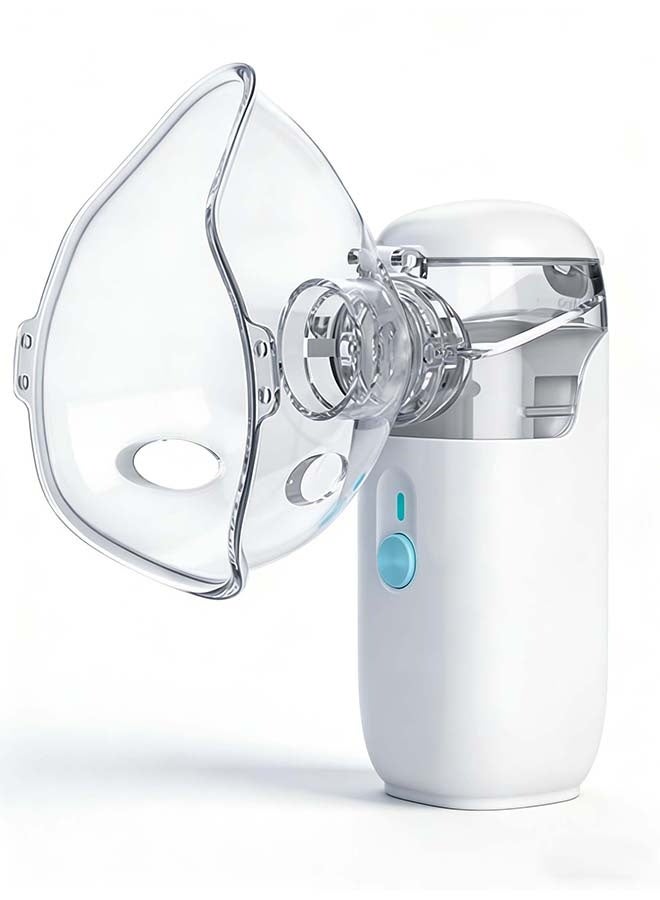 Univer Tang Portable Mesh Nebulizer,Handheld Mini Vaporizers,Ultrasonic steamer Inhaler for Adults and and Kids, USB & AA Battery Powered Auto-Clean Steam Atomizer with Masks and Mouthpieces for Breathing Problems - Image 1