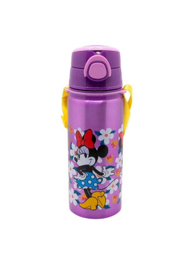 ستور ميني صن شاين زجاجة مياه من الألومنيوم قابلة للطي مع حزام متعددة الألوان سعة 730 مل 81258 - Image 1