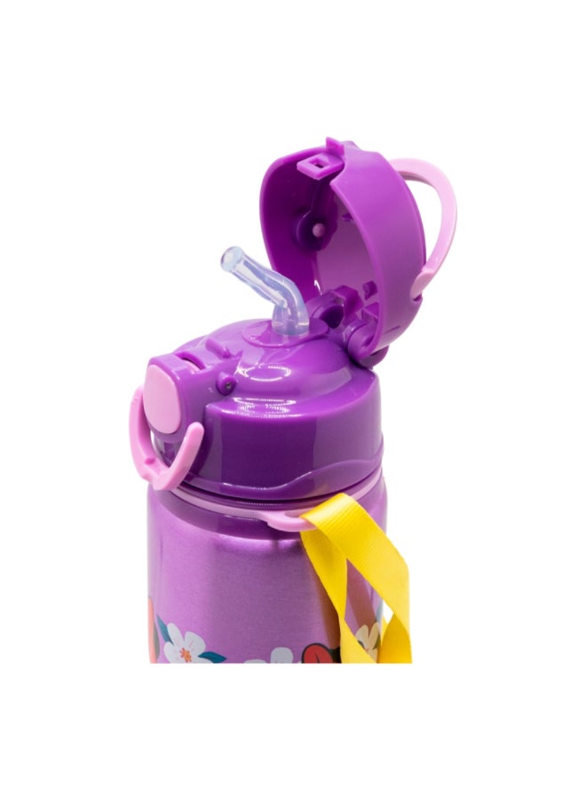 ستور ميني صن شاين زجاجة مياه من الألومنيوم قابلة للطي مع حزام متعددة الألوان سعة 730 مل 81258 - Image 4