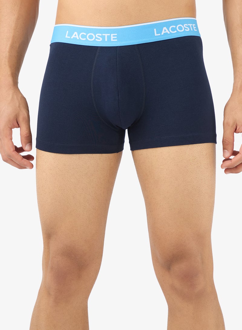 لاكوست ثلاث عبوات سراويل داخلية مطبوعة قابلة للتمدد - Image 3