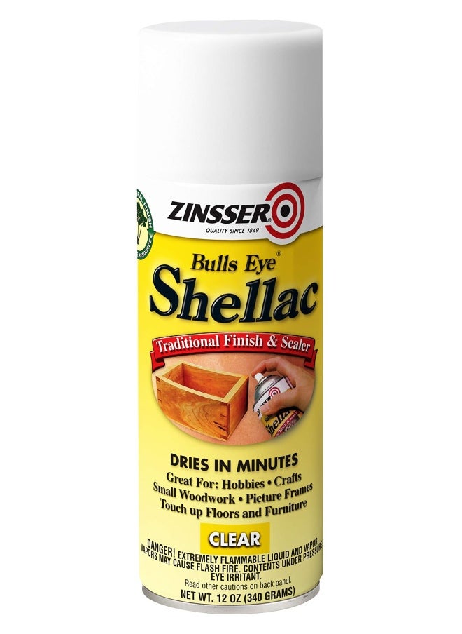 RUST-OLEUM Rust Oleum Zinsser 408 Bulls Shellac Cleaner Spray  - Image 1