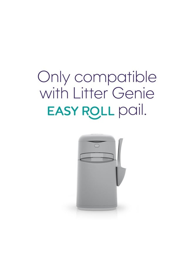 Litter Genie - Litter Genie Easy Roll Refill Bags (1-Pack) | Includes a 6-month long lasting roll of 24 Bags | Ultimate Odor Control Cat Litter Bags - Image 1
