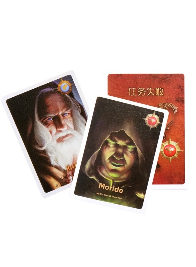 بطاقة ألعاب Avalon Board منظمة المقاومة الأصلية نسخة مطورة من البطاقة الصينية لألعاب الحفلات ما وراء الذئاب-اللون: Avalon Deluxe Edition - Image 4