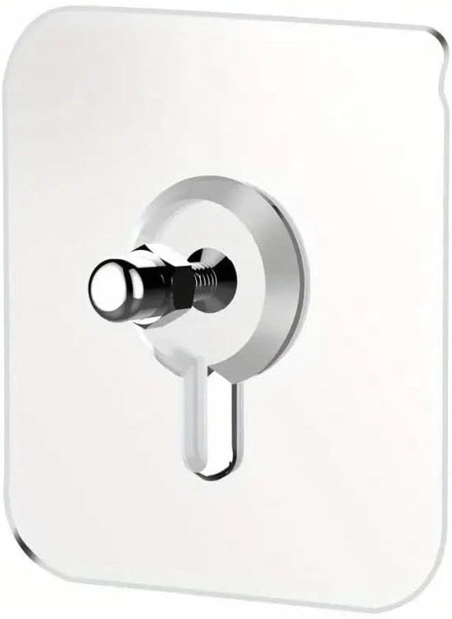 Generic - Wall Stickers Set Of 5 Hooks, Self-Adhesive Transparent Hooks, Waterproof And Anti-Scratch, Suitable For Photos, Paintings, Watches - Image 1