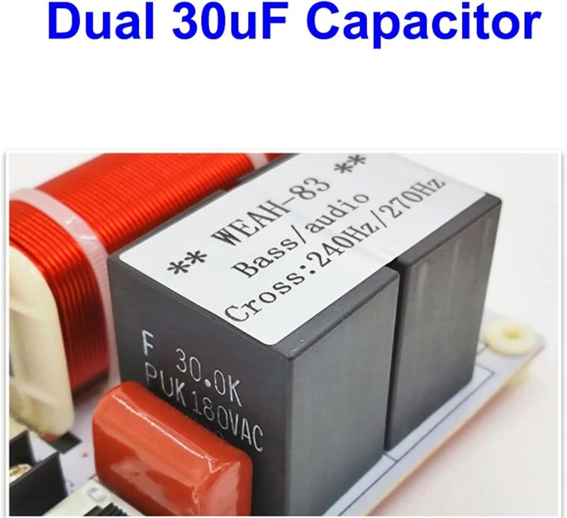 1 PCS 400W 240/270Hz Subwoofer Home Theater HiFi Bass Audio Woofer Crossover Frequency Divider - Image 3