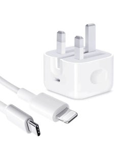 iPhone PD Fast Charger [Apple MFi Certified] 20W Type C Power Block Wall Charger Plug Adapter Compatible with iPhone 14 13 12 11 X iPad,AirPods Pro (2nd Generation),USB C Fast Charger Plug Adapter
