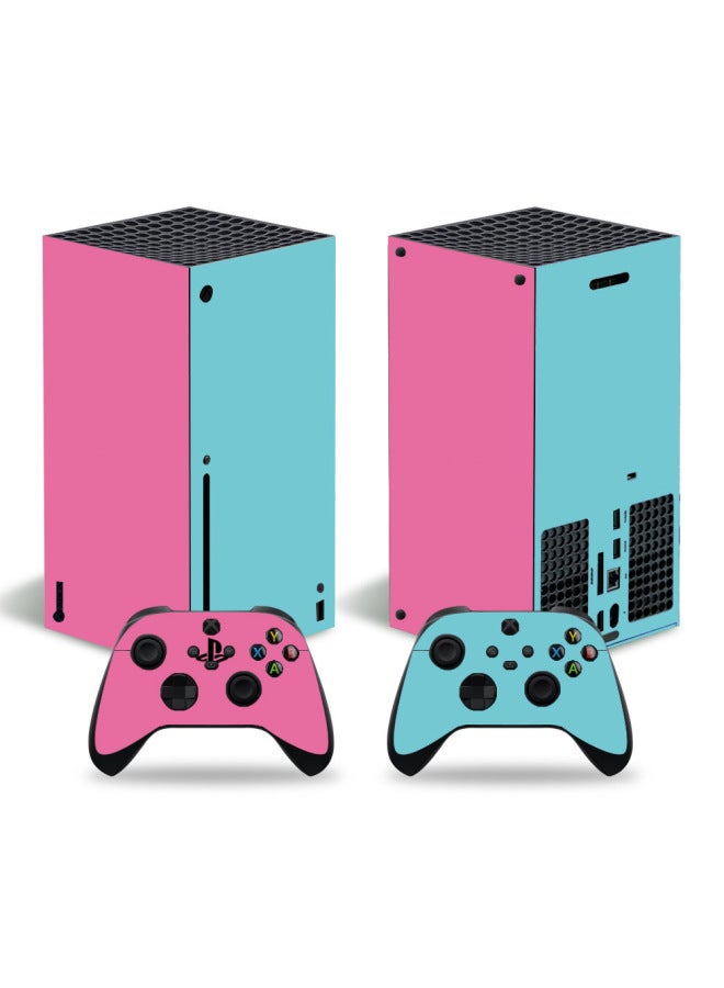 general Xbox Series X Stickers Host Film Cartoon Personality Stickers, No Glue A Generation Of Hair-Color:7059 - Image 1