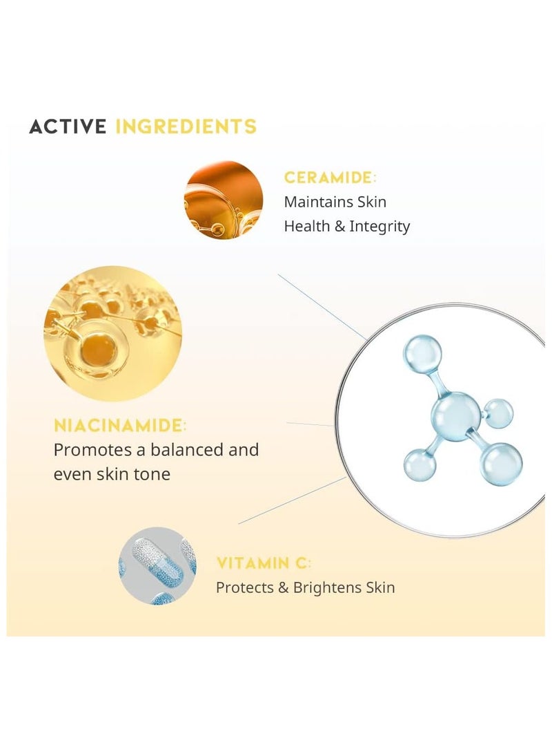 OOTD Beauty OOTD Eye Serum with Vitamin C, Niacinamide, Ceramide Korean Dark Circle Under Eye Treatment for Men and Women, Sensitive Face and Skin Care by Oxygen of the Day 30g - Image 4