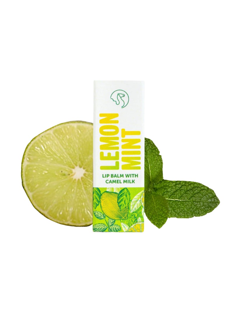 The Camel Soap Factory Lemon Mint Lip Balm with Camel Milk - Image 1