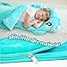 Micling Kid Sleeping Bag Large Plush Dinosaur Slumber Bag for Boys Girls Daycare Birthday Gift Travel Sleepover Ages 3 Years - Image 4
