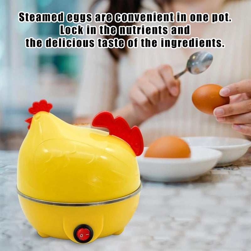 Electric Egg Boiler | 3 Boiling Modes | Automatic Operation | Overheat Protection |75ml | Plastic | 7 Egg Poacher For Steaming, Cooking, Boiling And Frying, (350 Watts) (Multicolor) - Image 3