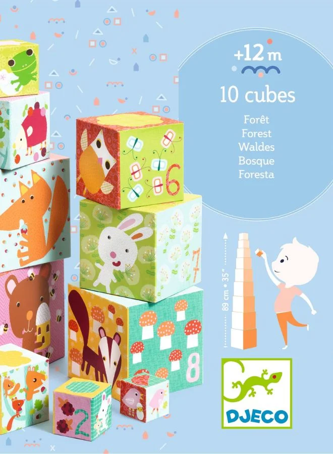 DJECO Forest Cubes