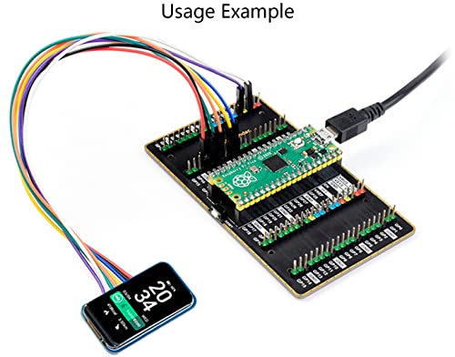 waveshare 1.47inch Round LCD Display Module for Arduin/Raspberry Pi/STM32, IPS Screen Monitor 172x320 Resolution,SPI Interface 262K RGB Colors, Clear and Colorful Displaying Effect - Image 3