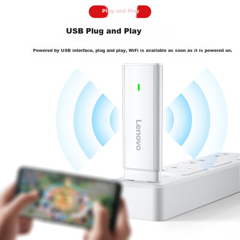 JD Jing Zao Lenovo Portable WiFi 6 Mobile Hotspot Supports 5G/4G Devices, SIM-Free Router, Dual Network Compatible Nationwide WiFi Data Network for Laptops, Portable 2026 - Image 4