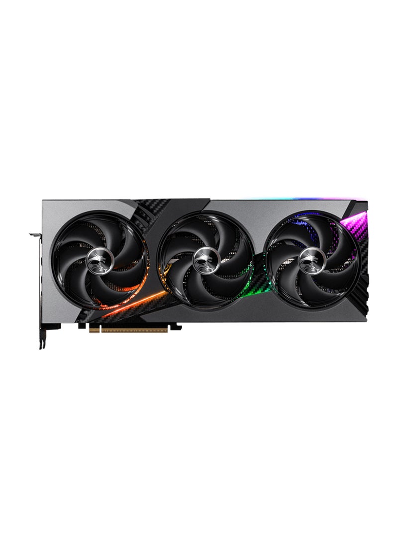 MSI GeForce RTX 5070 12G VANGUARD SOC LAUNCH EDITION - NVIDIA GeForce RTX 5070 GPU, 6144 CUDA Cores, 12GB GDDR7 Memory (28 Gbps, 192-bit), PCIe Gen 5, DisplayPort 3x (v2.1b), HDMI 1x (4K 480Hz/8K 120Hz), DirectX 12 Ultimate, OpenGL 4.6, G-SYNC Support Grey  - Image 2