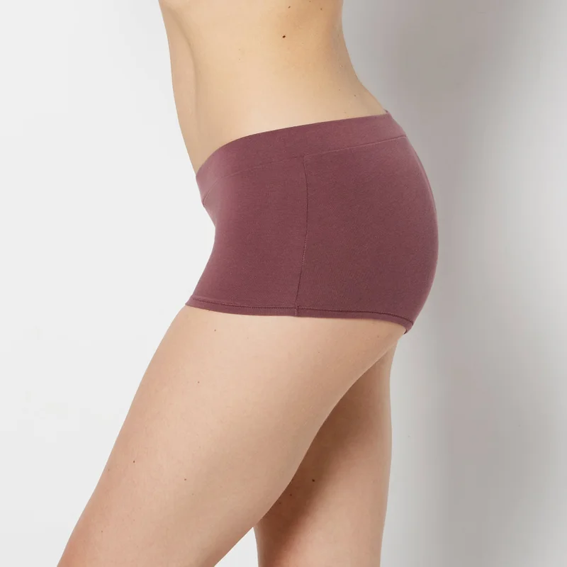 لا سينزا La Senza Remix Wide Waist Cotton Boyshort Panty