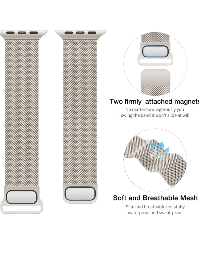 Apple Watchband 44mm 45mm 49mm Milanese Apple Watch Strap for Apple Watch - Image 2