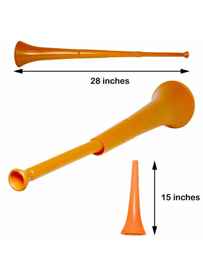 Windy City Novelties Collapsible Stadium Horn - 28" - Orange  - Image 2
