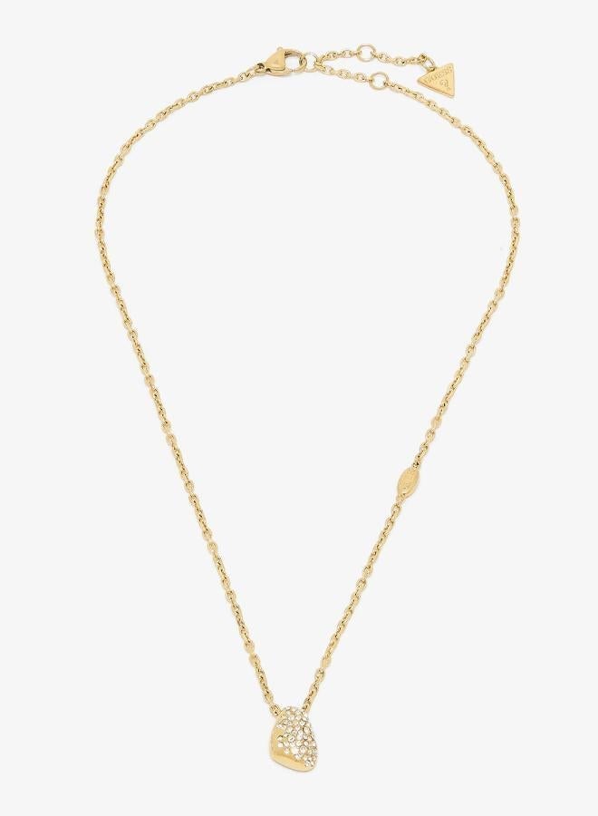 GUESS 16-18 Inch Pebble Pave Necklace - Image 2
