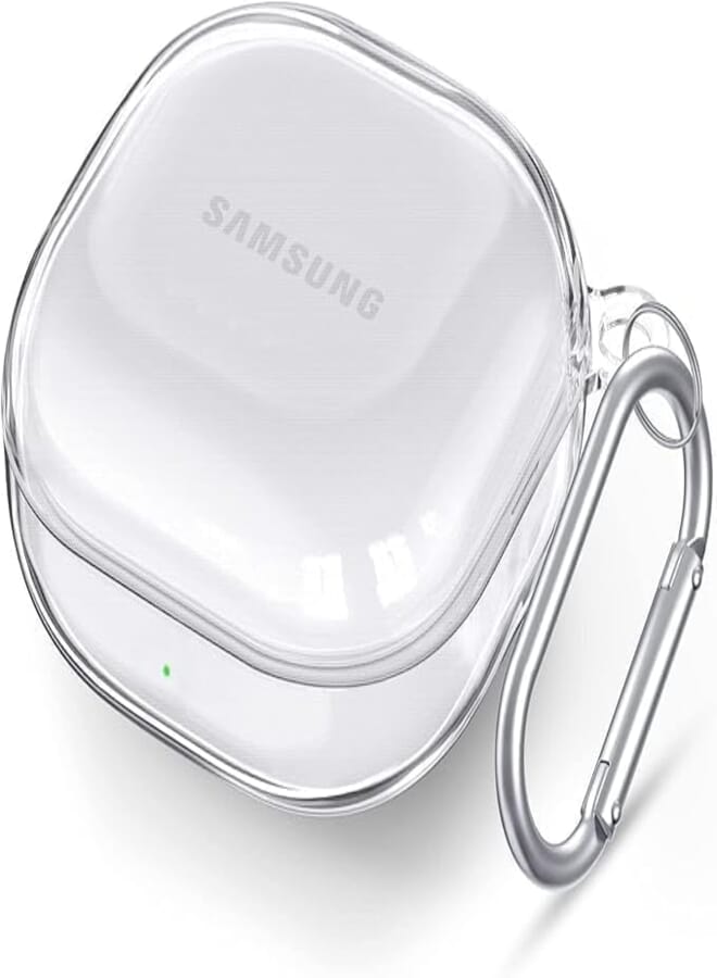 Next Store Clear Hard PC Case Compatible with Samsung Galaxy Buds 2 Pro/Buds 2/Buds Pro/Buds Live - Shockproof Design