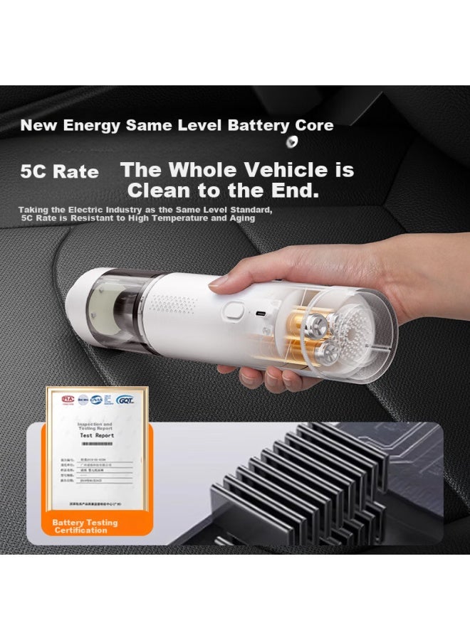 helloleiboo oleiboo Car Vacuum Cleaner High Suction Handheld Wireless Household Portable Powerful Car Desktop Multi-function - Image 2
