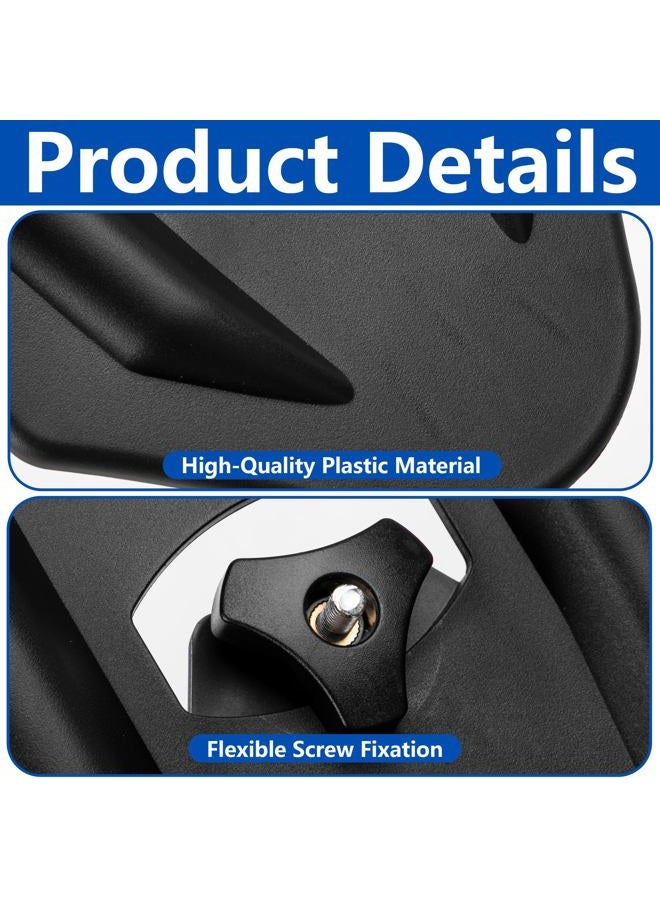 Shupakul 2 Pcs Snowshoe Accessory Tail, 6 Inch Snowshoes Flotation Tail, Detachable Snowshoes Replacement Accessories Fit for All Evo Snowshoe Model - Image 3