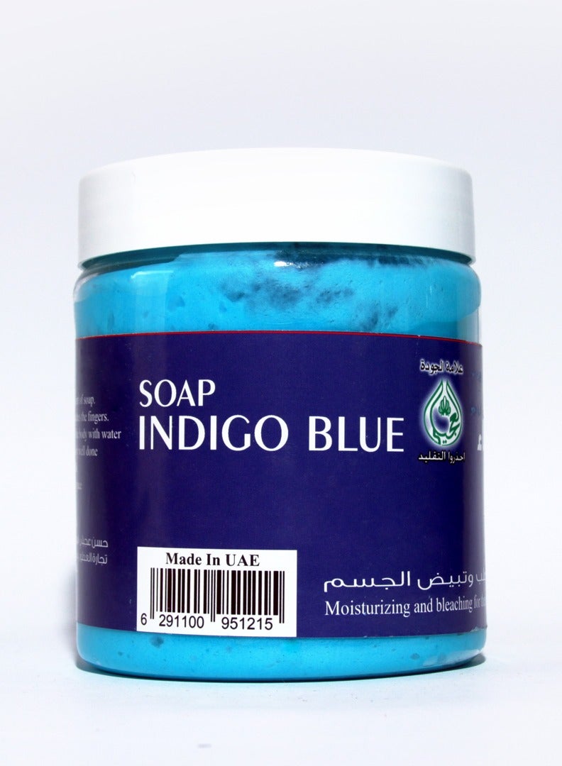 OGAILI Indigo Blue Soap for Moisturizing, Bleaching & Whitening the Body 500g - Image 3