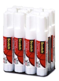 Scotch  12 Pieces Scotch 3M Glue Stick 20g Strong Mess Free Adhesive 