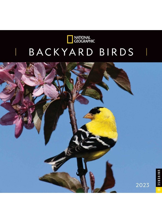 National Geographic: Backyard Birds 2023 Wall Calendar  - Image 1