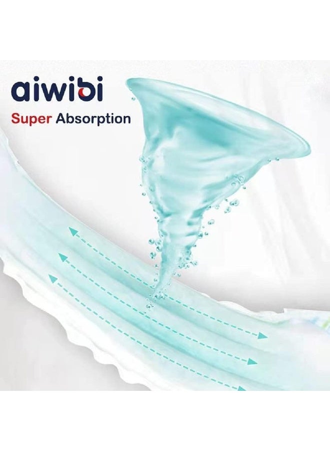 aiwibi Baby Pant Diaper, Size 5, XL, 12-17 kg, Jumbo Box, 4X40Pcs - Image 2