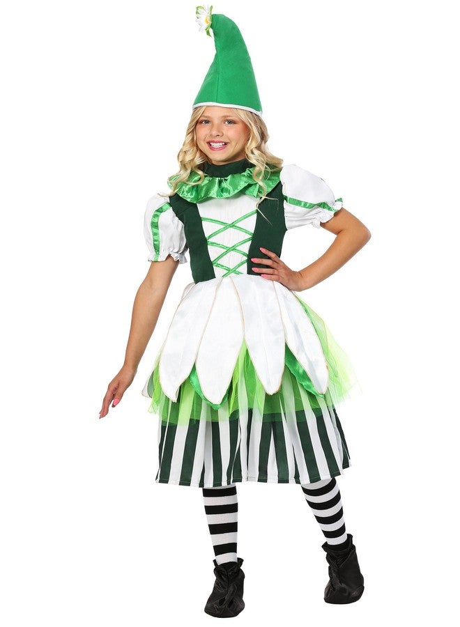 Fun Costumes Enchanting Wonderland: Deluxe Kids Munchkin Girl Costume - Step into a Magical Journey with Oz Attire Medium Bundle - Image 1