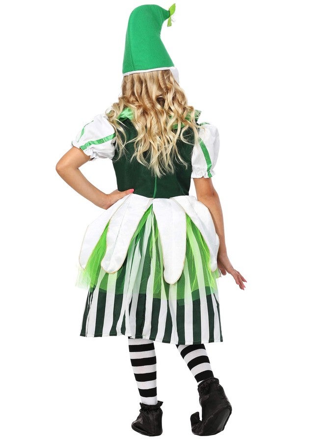Fun Costumes Enchanting Wonderland: Deluxe Kids Munchkin Girl Costume - Step into a Magical Journey with Oz Attire Medium Bundle - Image 5