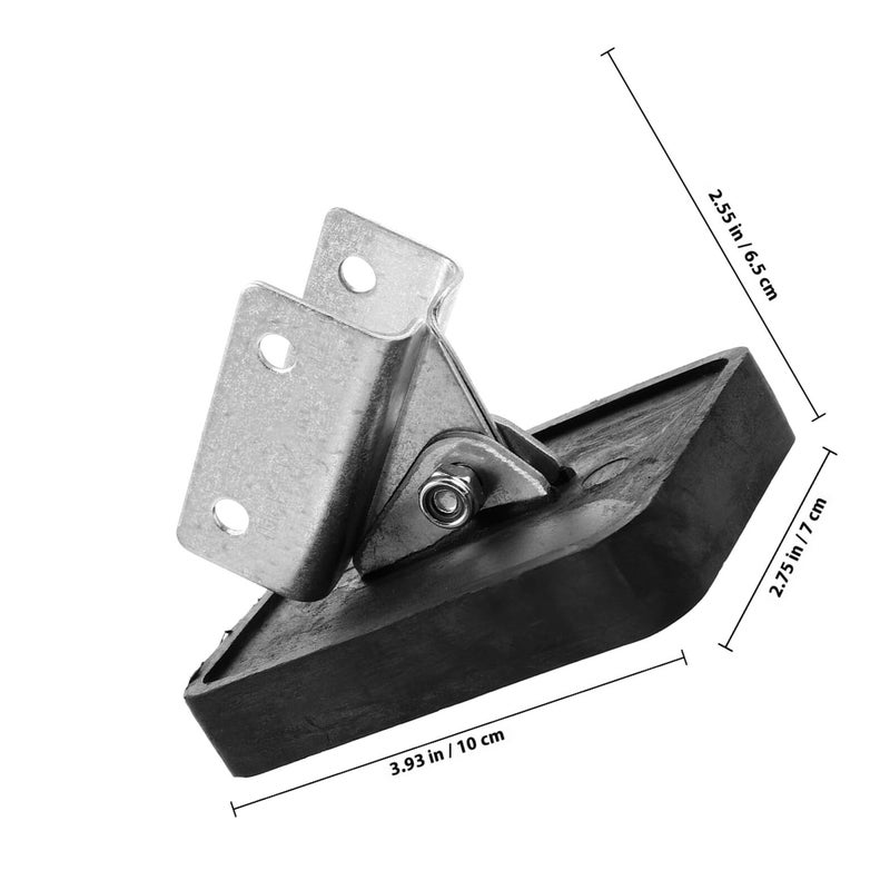 Heavy Duty Non Slip Ladder Feet Pads 4 Pack Thick Rubber Leg Caps For Home Construction - Image 3