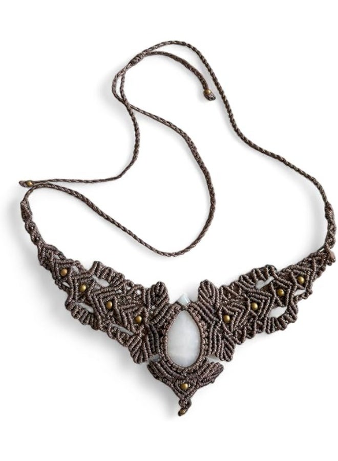 انتيكيانو قلادة مكرمية مصنوعة للنساء - Image 1