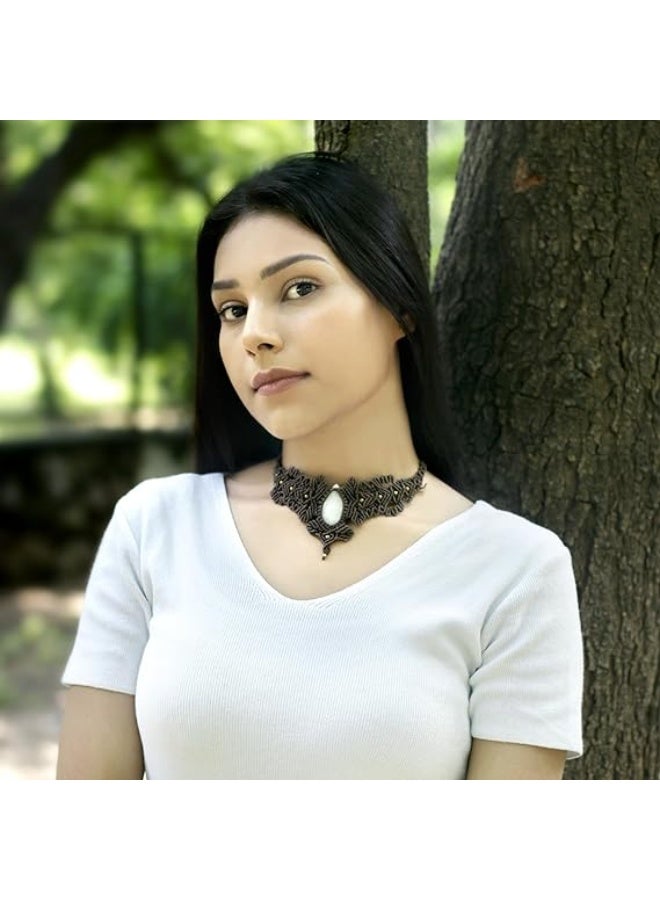 انتيكيانو قلادة مكرمية مصنوعة للنساء - Image 5