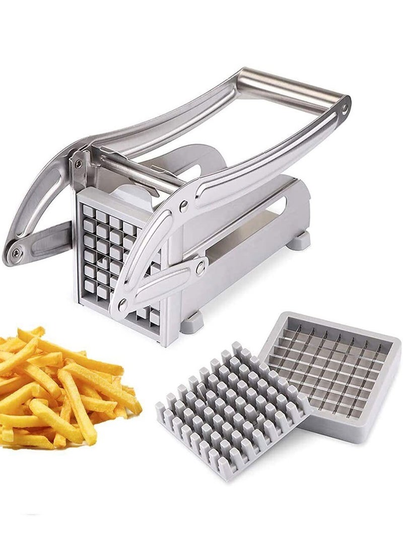French Fry Cutter Stainless Steel Vegetable Potato Slicer Dicer Chopper - Image 1