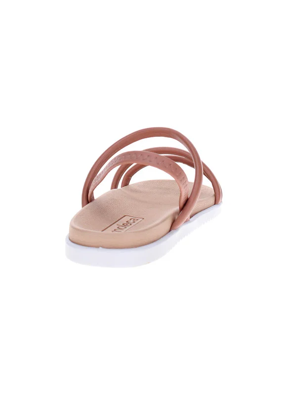 موليكا Moleca Ladies Flat Sandals Nude | Made In Brazil