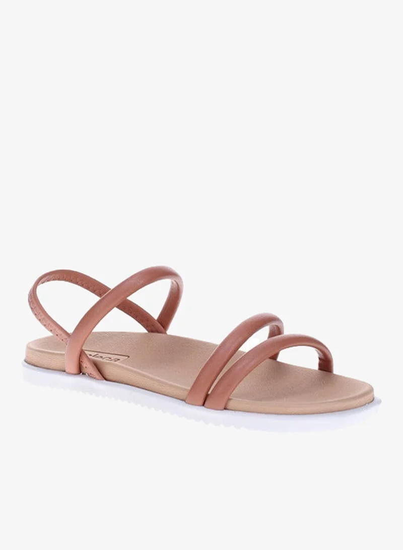 موليكا صنادل مسطحة نسائية موليكا نيود | صنع في البرازيل