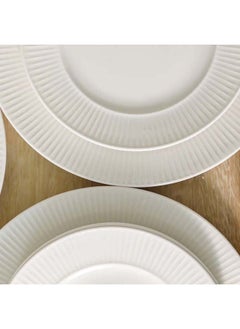 DANUBE HOME Apollo 16-Piece Embossed New Bone China Dinner Set -Serve 4  - Image 4