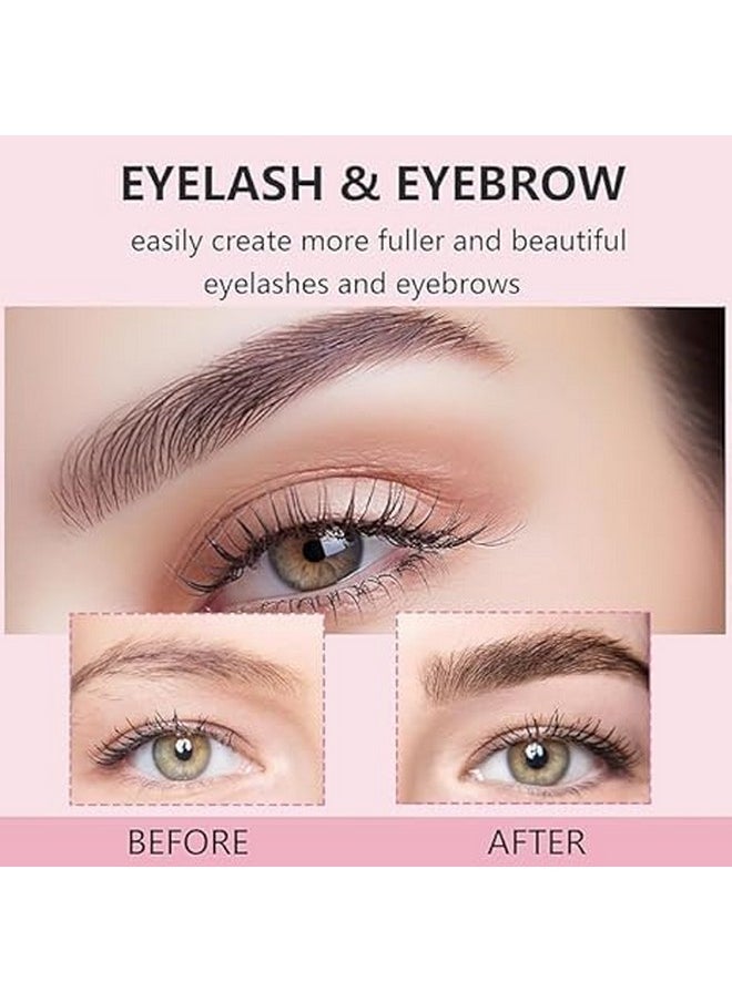 JUANPHEA - Lash Lift Kit & Brow Lamination Kit - 4 in 1 Professional Black Color Eyelash Perm & Eyebrow Lamination Kit, Easy for Beginner, Safe Effective Eyelash Eyebrow Lift Diy Kit - Salon Quality at Home - Image 1