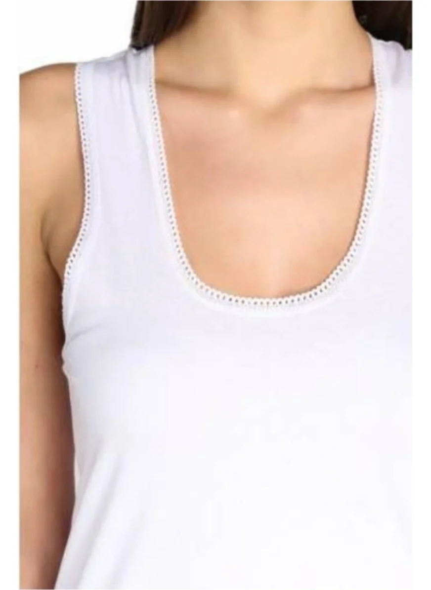 Seher Yıldızı Morning Star Women's Camisole Thick Strappy Undershirt 010 - 12 Pieces