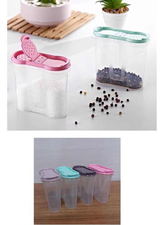 Major Spice Rack with Plastic Cover Spice Storage Box Container