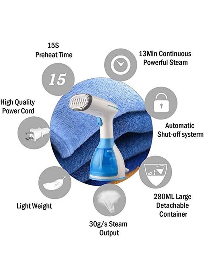 Arabest Handheld Garment Steamer Insulation Gloves, Portable Handheld Garment Clothing Steamer for Home and Travel with 280ML Water Tank  - Image 3