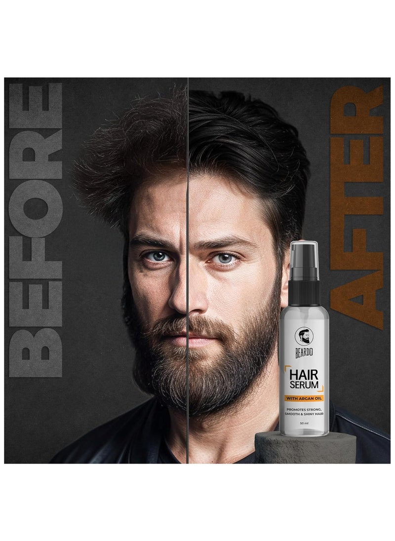 BEARDO Beardo Hair Serum With Argan Oil For Men, 50ml  - Image 2