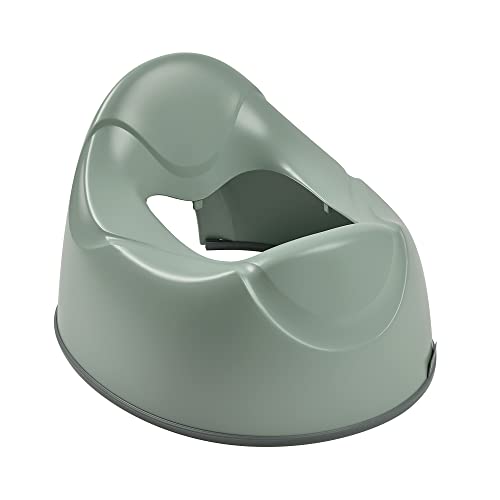 BÉABA BEABA Ergonomic Training Potty, Provides Comfort and Support, Lightweight & Portable, Compact Toddler Potty (Sage) - Image 3