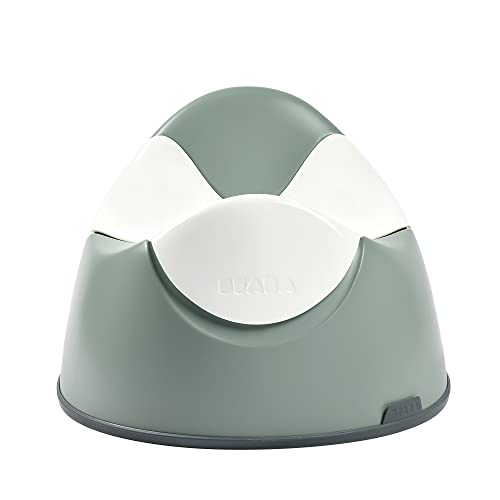BÉABA BEABA Ergonomic Training Potty, Provides Comfort and Support, Lightweight & Portable, Compact Toddler Potty (Sage) - Image 2