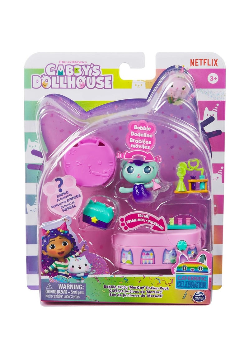 Gabby's Dollhouse طقم دمى غابي بوبل كاتي - قطعة واحدة فقط، متنوعة - Image 4